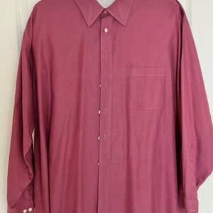 Joseph & Feiss Pink Casual Button Down Shirt